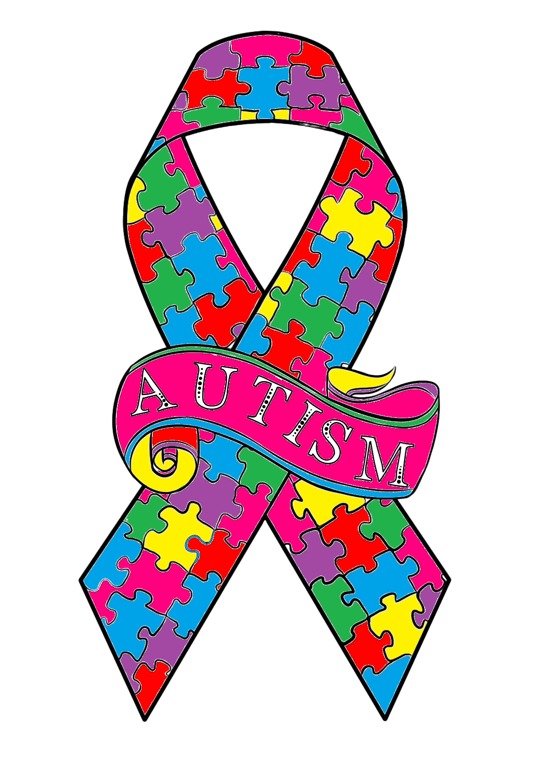 Autism Ribbon Symbol